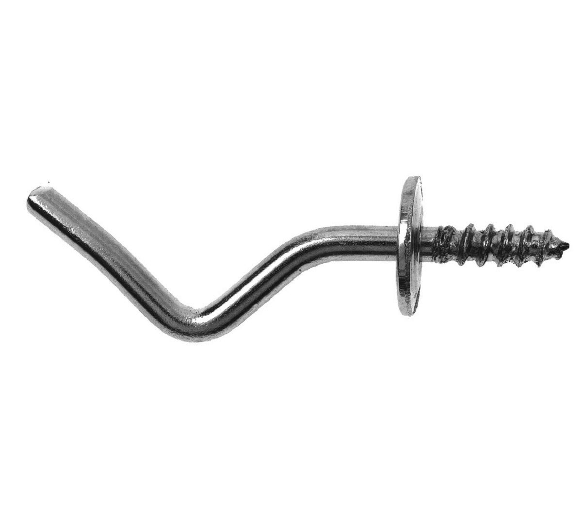 HSI Schrauben-Set HSI Schraubhaken, gebogen Art.11, Eisen, verzinkt, 2,9x 40 mm, 8 STK
