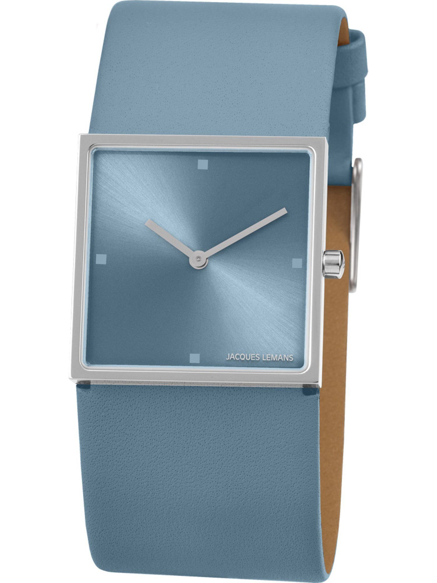 [Zu einem schockierenden Preis erhältlich!] Jacques Lemans Damen-Uhren Quarz, Jacques Lemans Analog Quarzuhr blau Klassikuhr