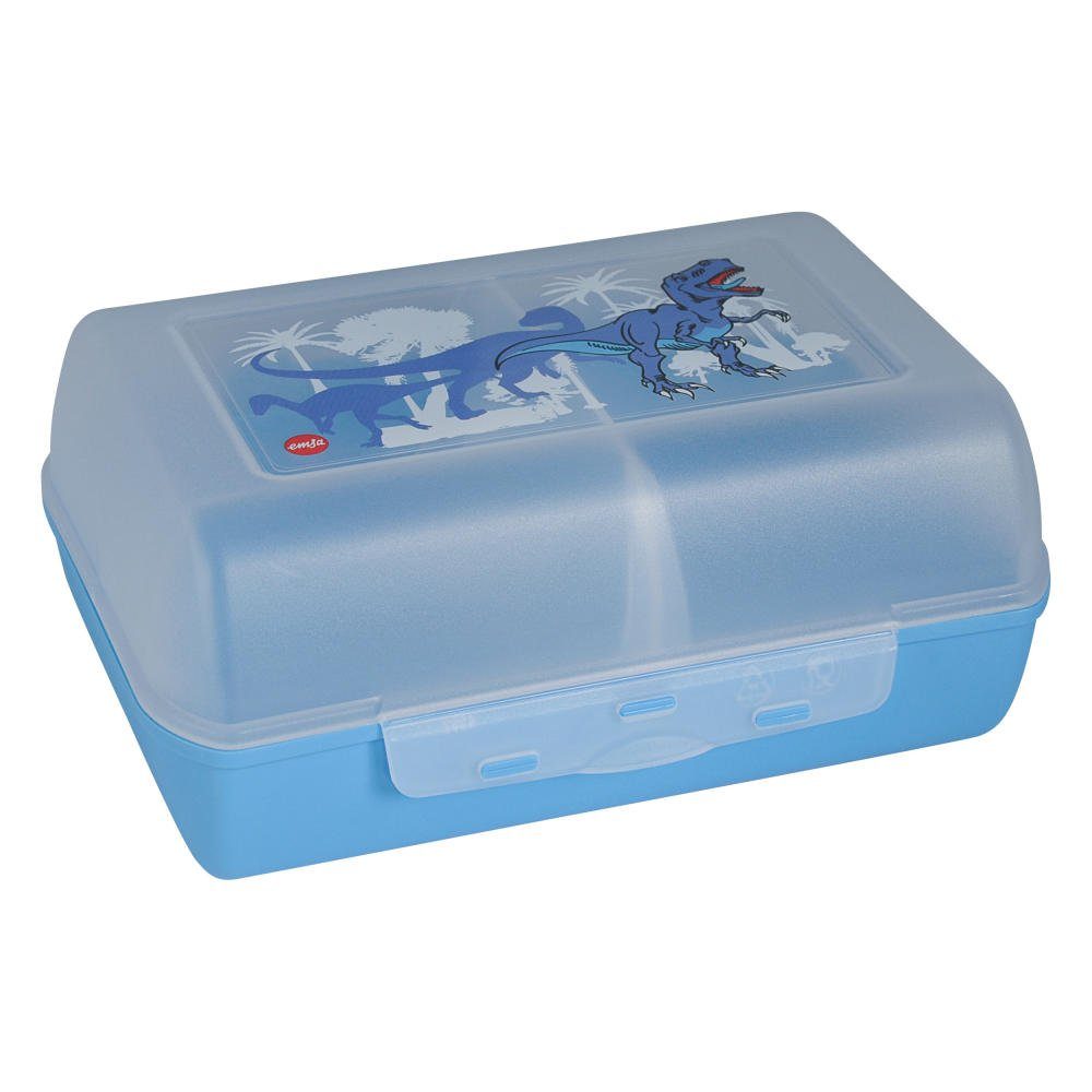 Frischhaltedose Variabolo Clipbox Dino mit Trennwand