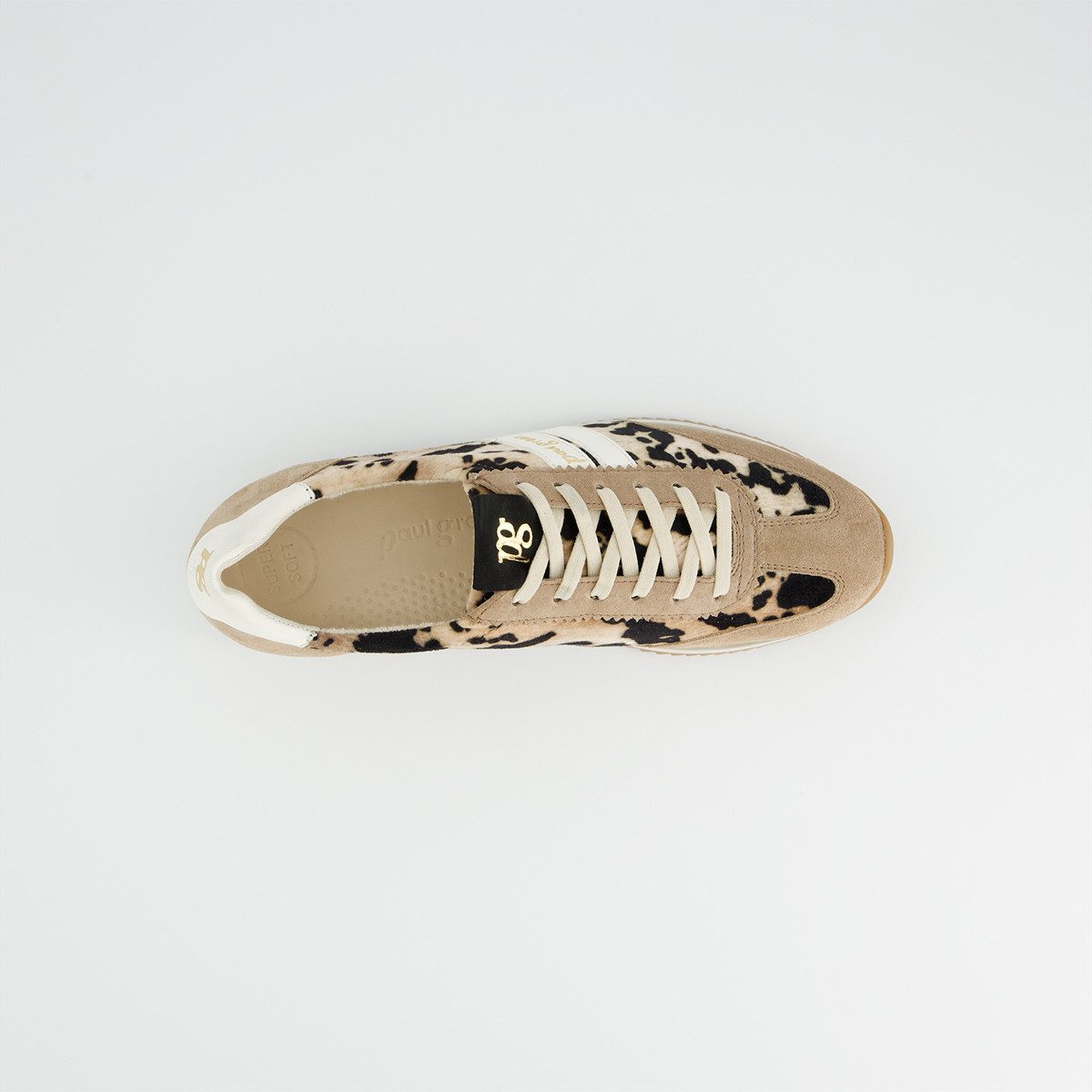 Paul Green Paul Green 5453-169, Sneaker, Beige kombiniert, Damen Sneaker