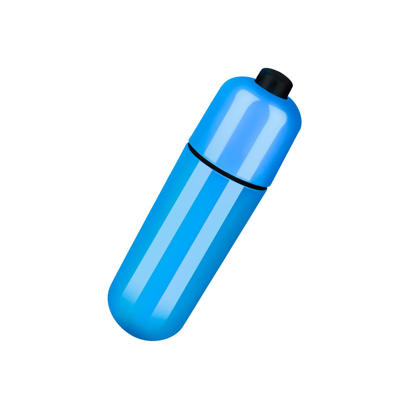EIS Auflege-Vibrator EIS Minivibrator 'Klassisches Bullet', 5.9cm, inkl. Batterien blau