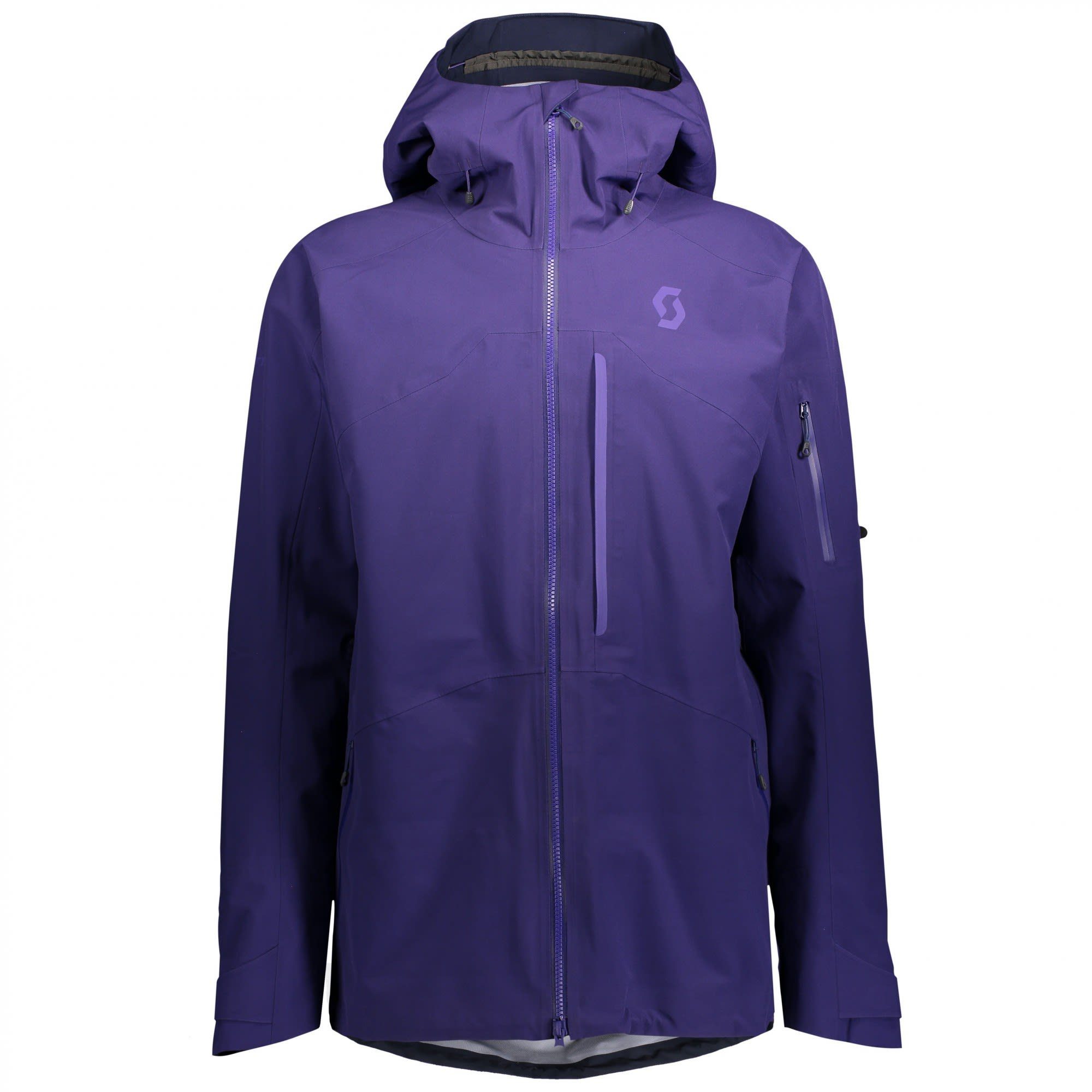 Ski- White Purple Scott Winterjacke Scott & 3l Vertic Herren Jacket M