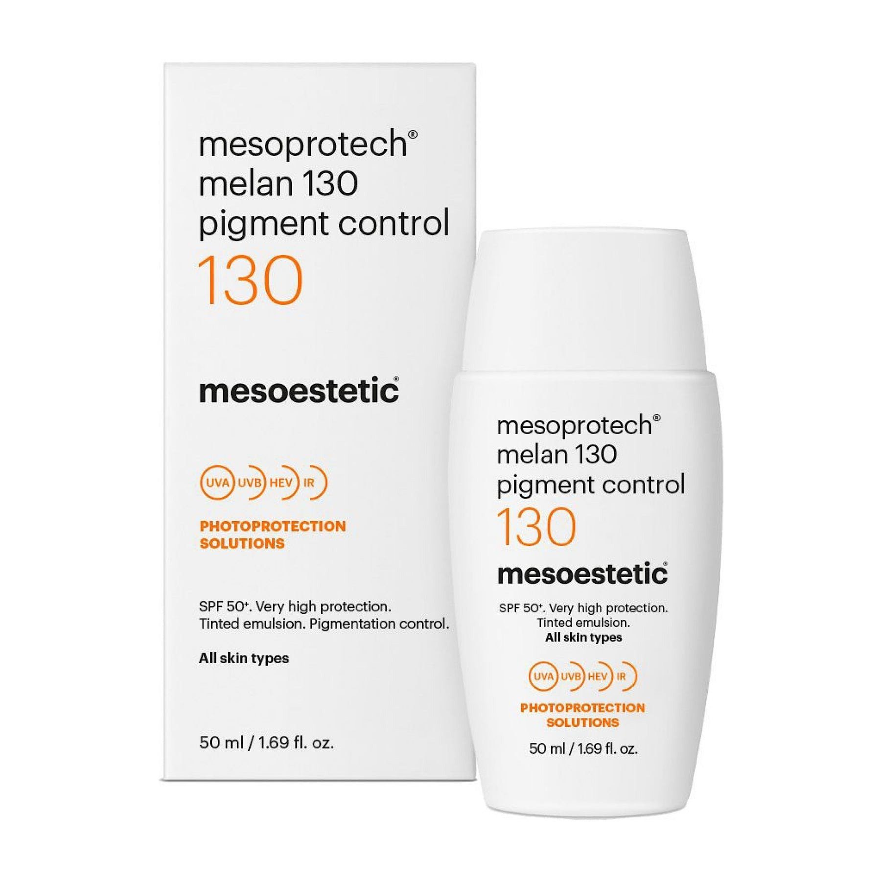 SPF 1-tlg. CONTROL 130 MESOPROTECH® MESOESTETIC mesoestetic® Sonnenschutzcreme PIGMENT MELAN 50+,