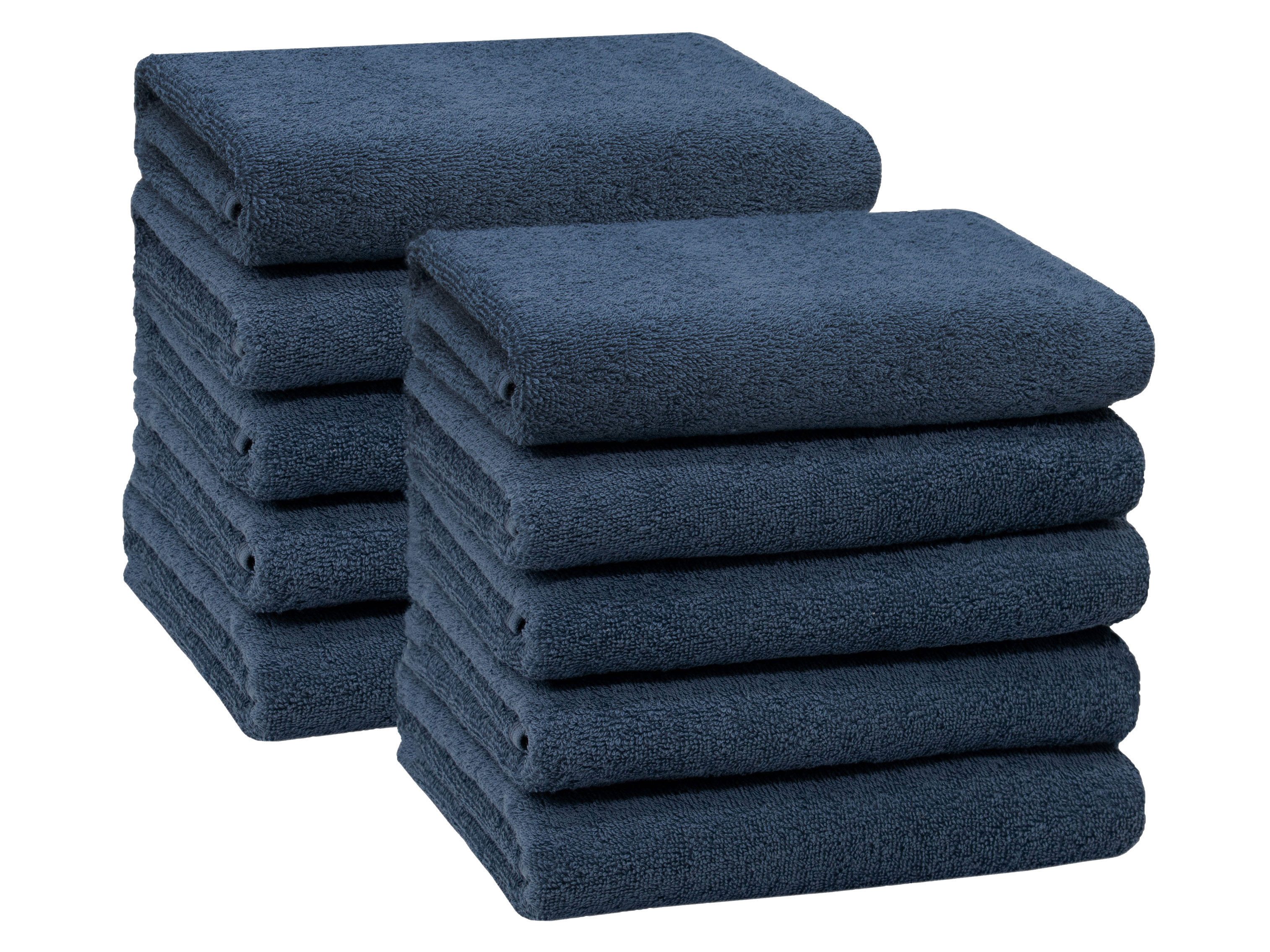 ZOLLNER Handtücher, Walkfrottier (10-St), 50 x günstig online kaufen