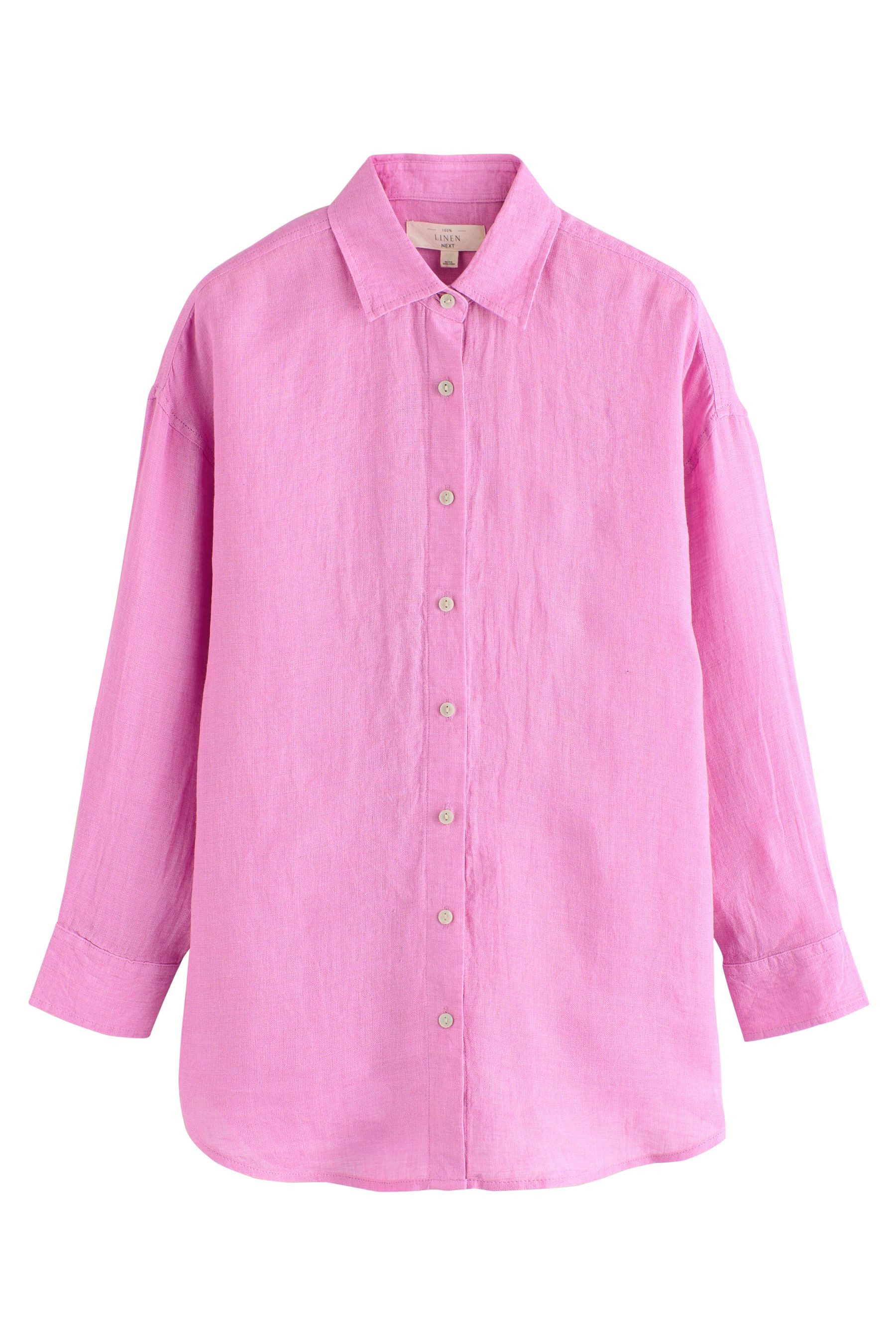 Next Strandshirt Strandbluse aus 100 % Leinen günstig online kaufen