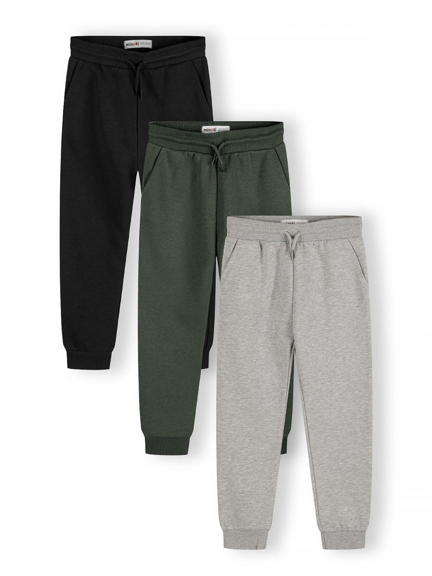 MINOTI Trainingshose 3er-Pack von Sweathose mit Bündchen und Kordelzug (9m- günstig online kaufen