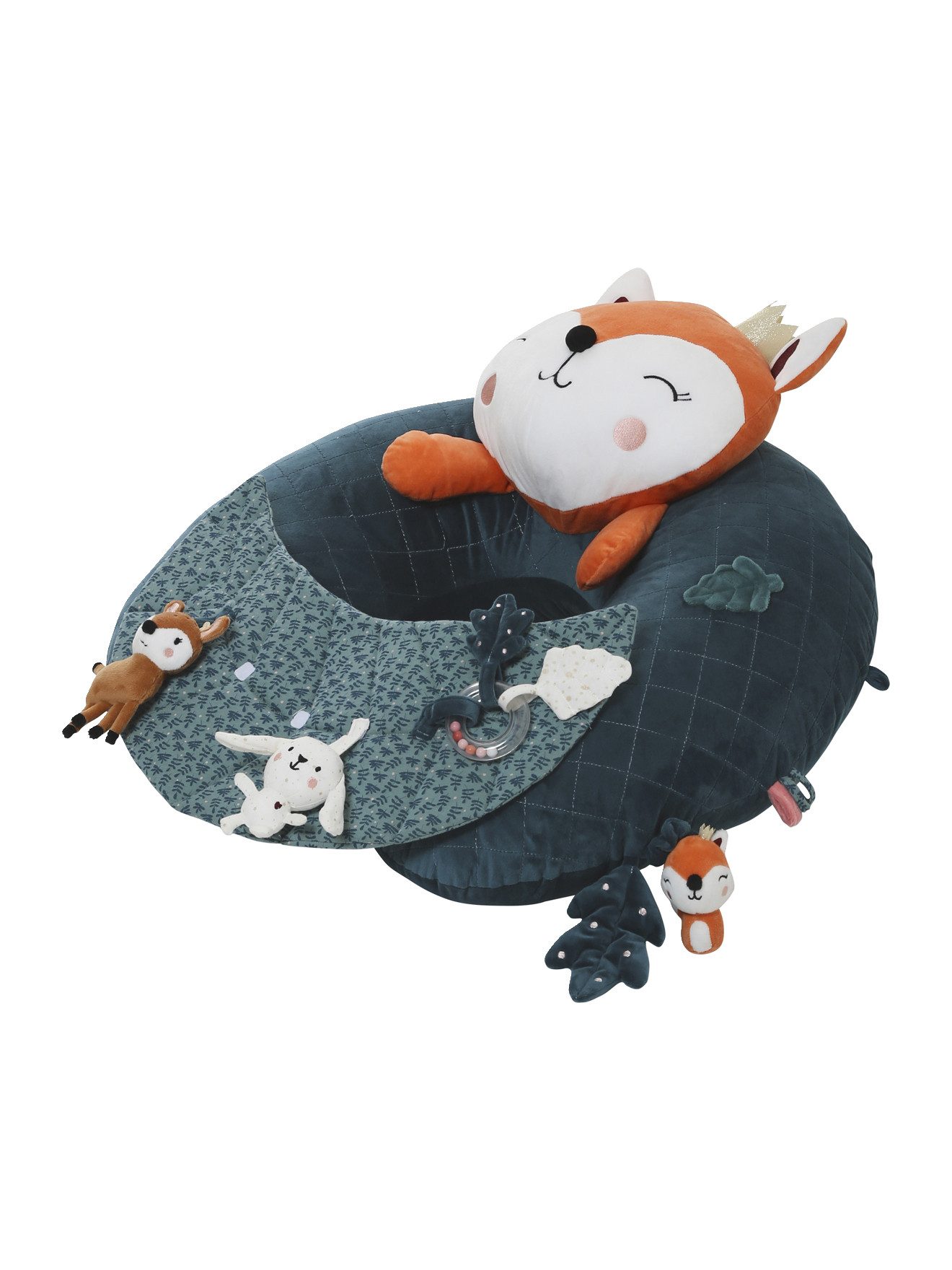 Krabbeldecke Baby Activity-Kissen, vertbaudet, Feinmotorik günstig online kaufen