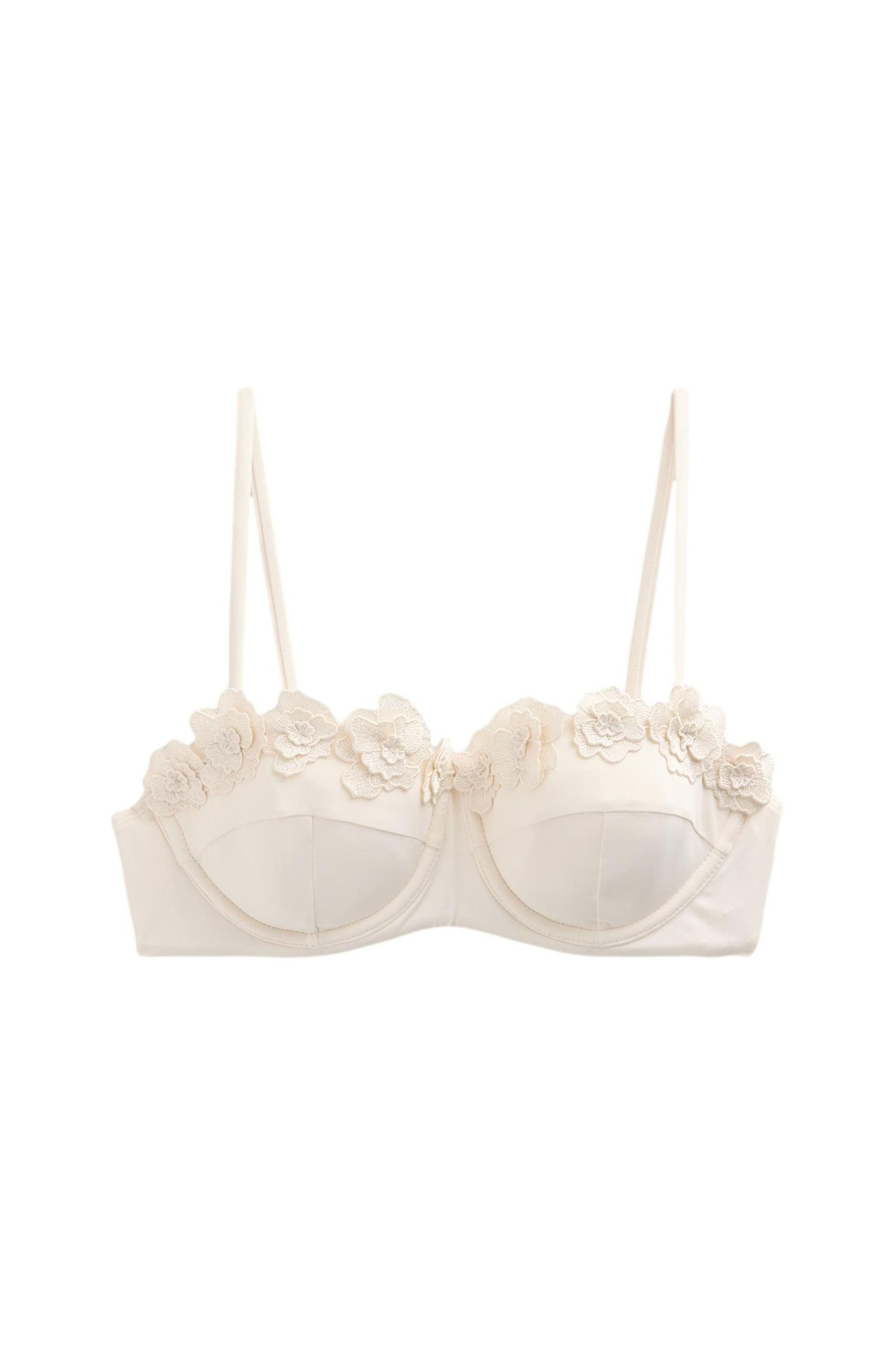 Mint Velvet Bügel-Bikini-Top Mint Velvet Bikinioberteil mit Bügel, Blumenmuster (1-St)