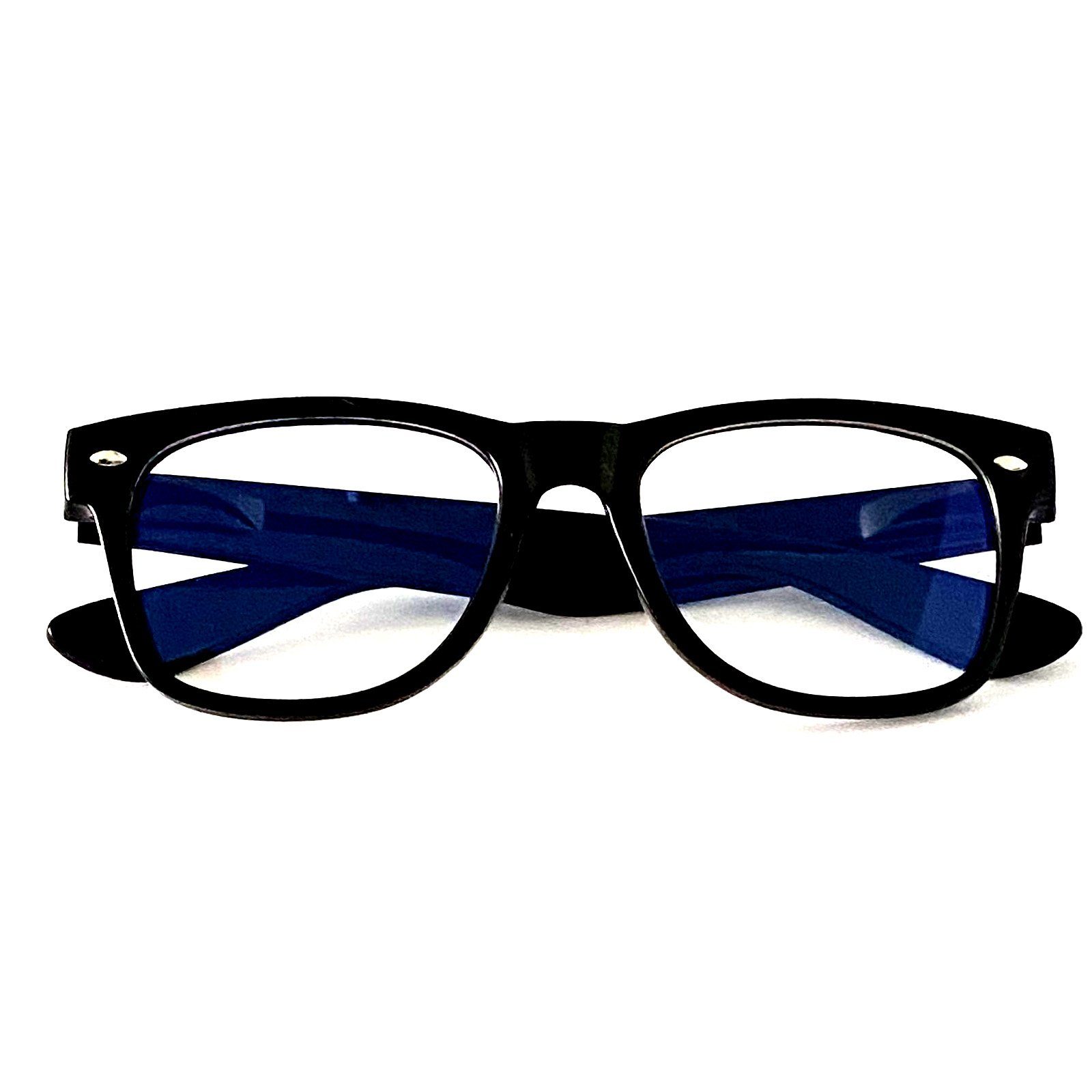 HAC24 Brille Bildschirm Bildschirmbrille Damen Arbeitsplatzbrille, Blaufilter PC Bürobrille Blaufilterbrille Herren Gamingbrille 4x Brille für Ohne Stärke, Blaulichtfilter Monitor