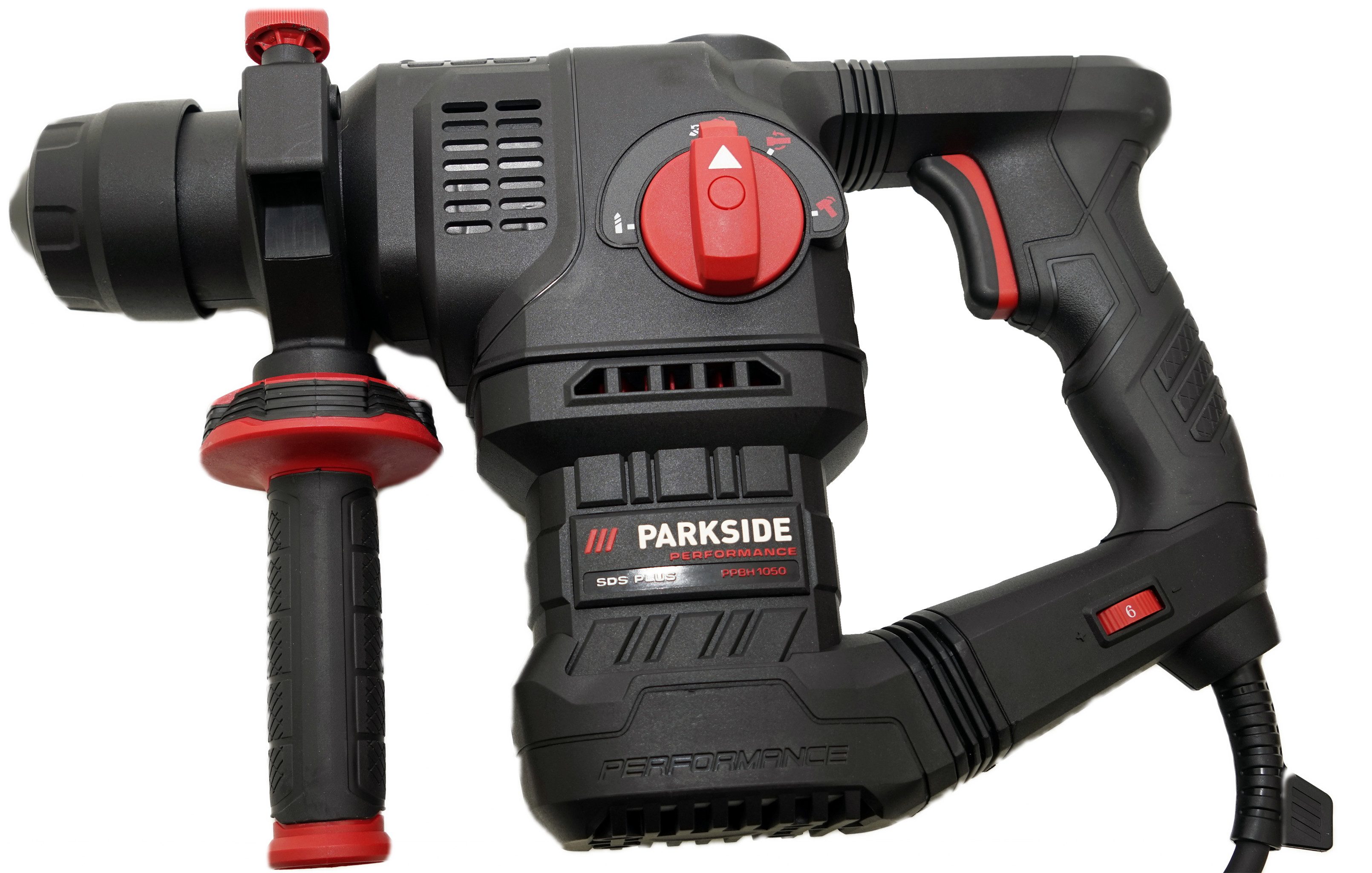 PARKSIDE PERFORMANCE® Bohrhammer Bohr- und Meißelhammer PPBH 1050, 1050 W, SDS Plus, im Koffer