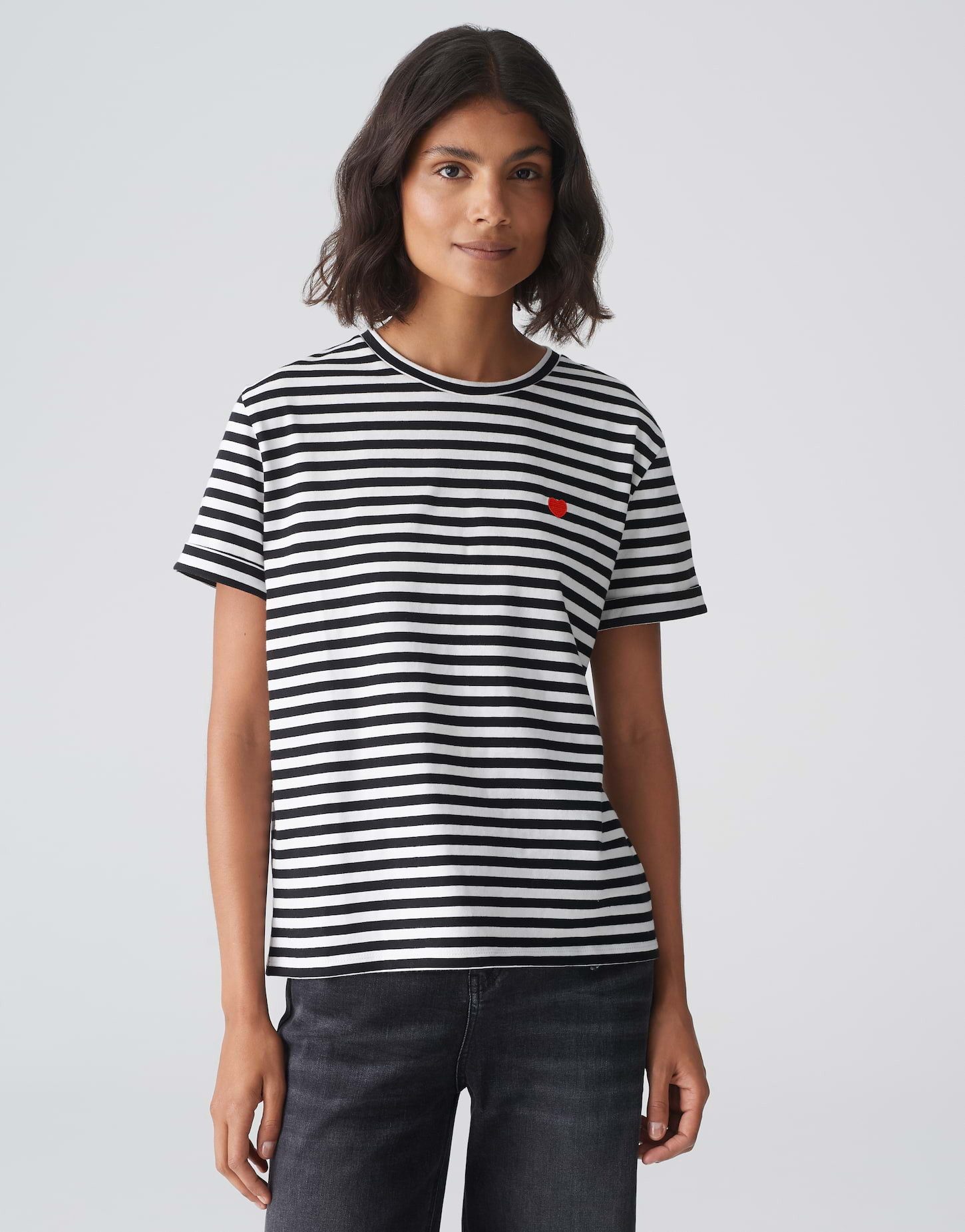 OPUS Kurzarmshirt Serz stripe günstig online kaufen