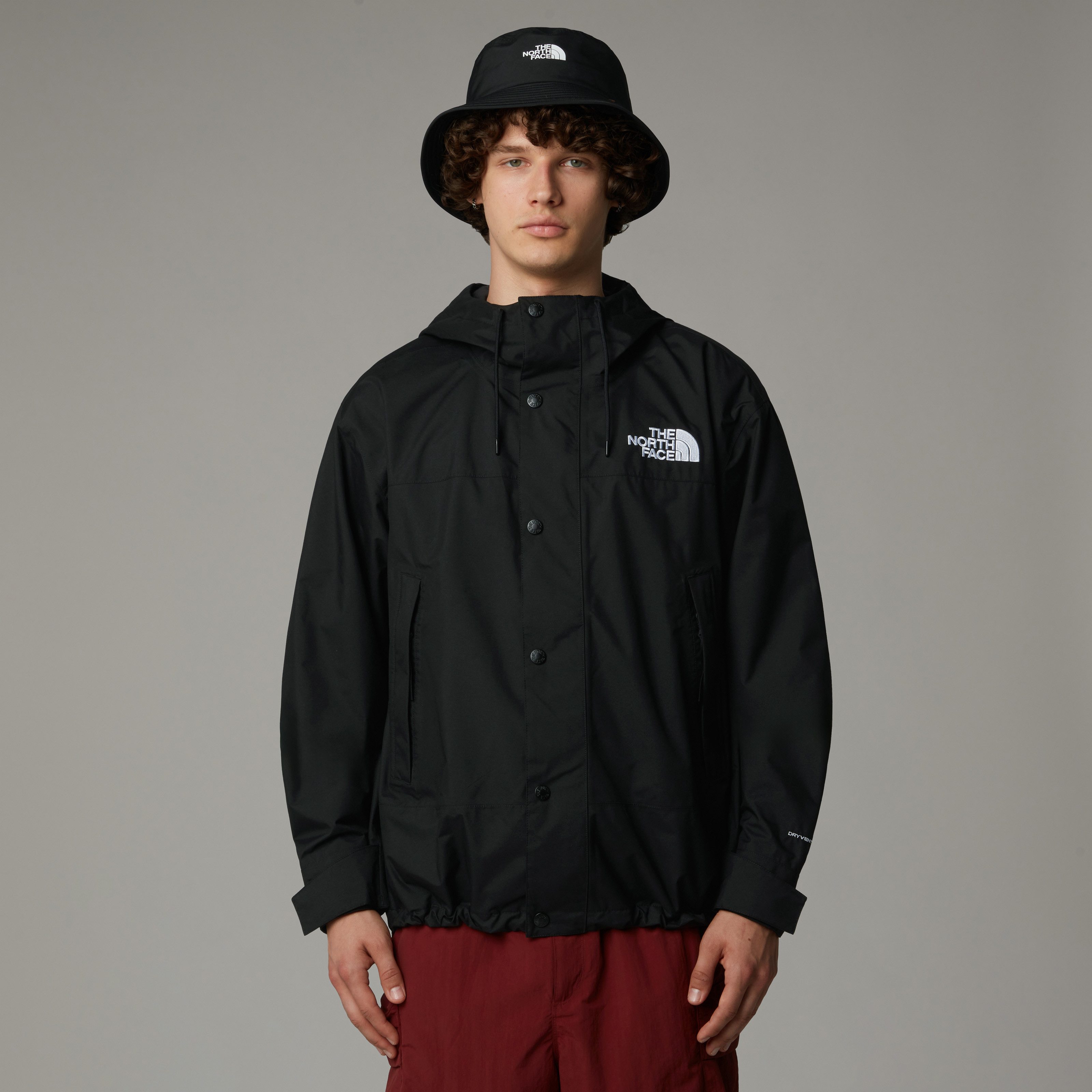 The North Face Funktionsjacke M REIGN ON JACKET Urbaner Look, wasserdicht, winddicht – Übergangsjacke