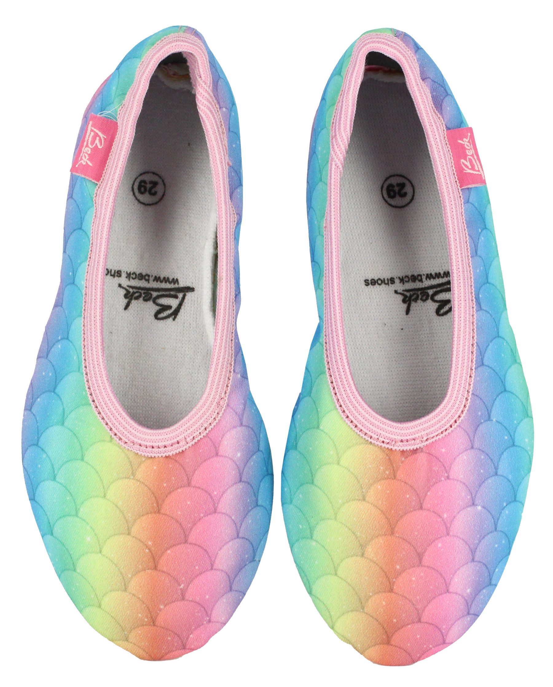 Beck Schläppchen Sunny Gymnastikschuh leicht gepolstere Innensohle