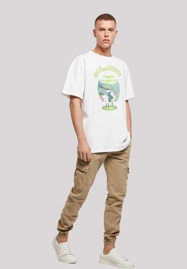 F4NT4STIC Kurzarmshirt F4NT4STIC Herren Rick and Morty with Heavy Oversize Tee (1-tlg)