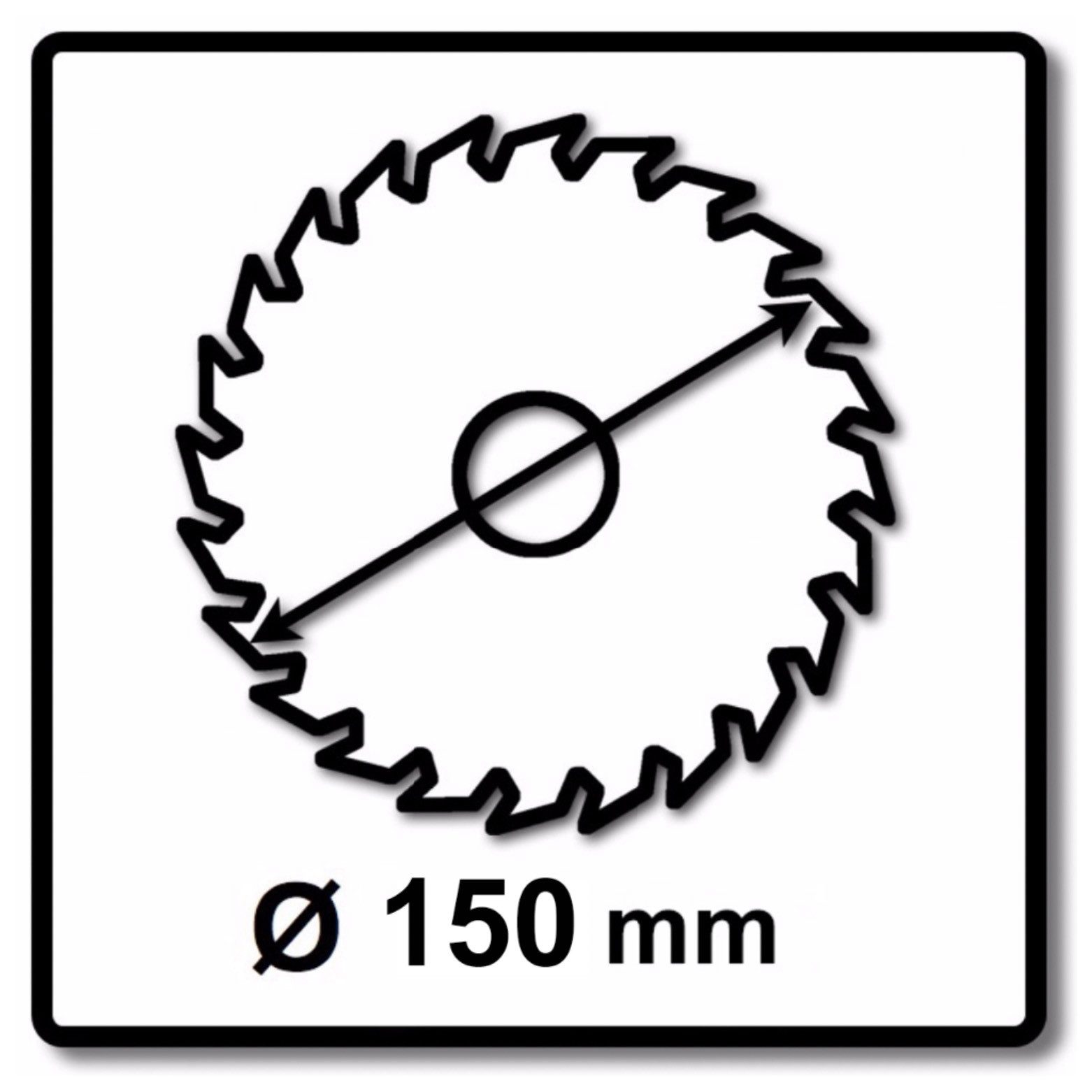 Makita Kreissägeblatt MCCS15033E SPECIALIZED EFFICUT Sägeblatt 150 x 20 x 1,1 mm (B-69325