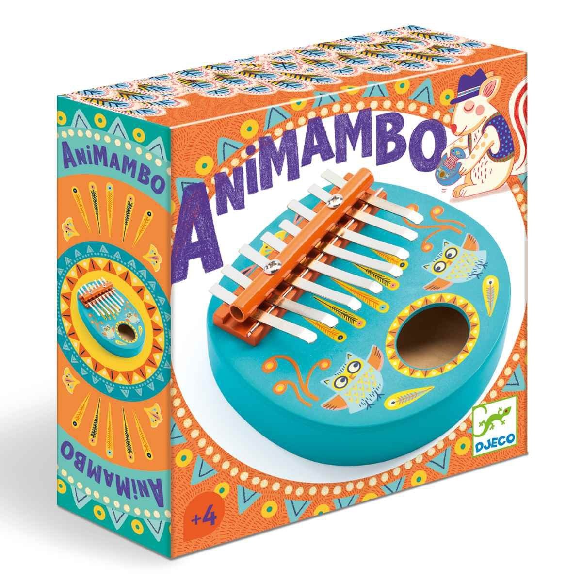 DJECO Kalimba Animambo Instrument Kalimba Daumenklavier Finger