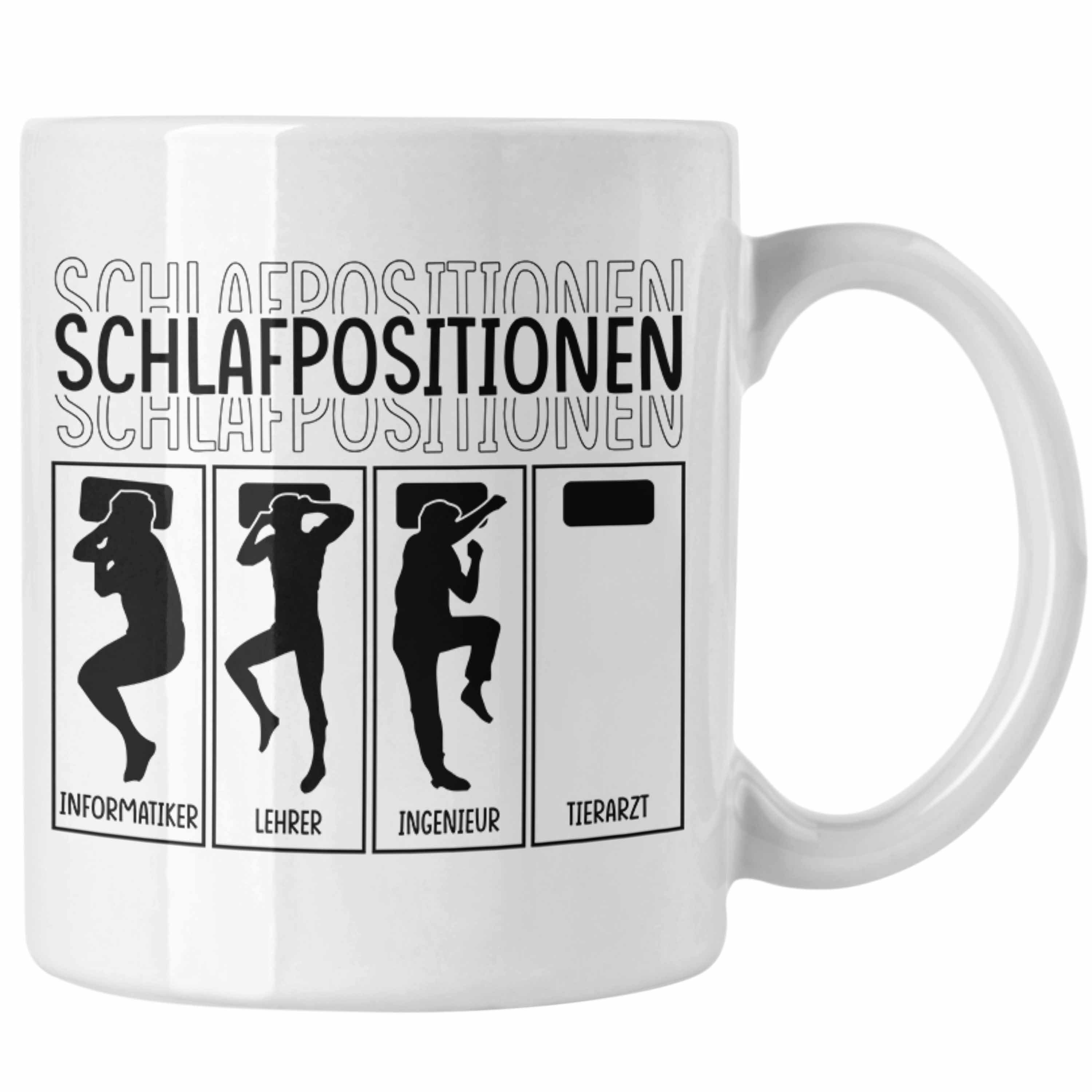 Trendation Tasse Tierarzt Tasse Geschenk für Tierärztin Geschenkidee Lustiger Spruch Ka Weiss