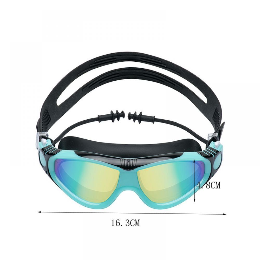 Herren UV-Schutz Anti Nebel schwarz GelldG Polarisiert Damen, für Schwimmbrille Schwimmbrille und