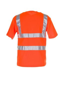 Planam T-Shirt T-Shirt Warnschutz uni orange Größe S (1-tlg)