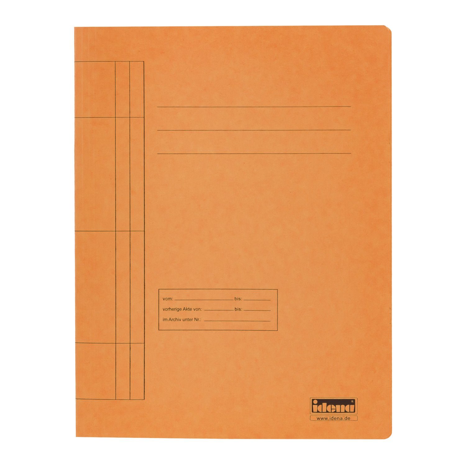 Idena Hefter Idena Kartonschnellhefter A4 orange