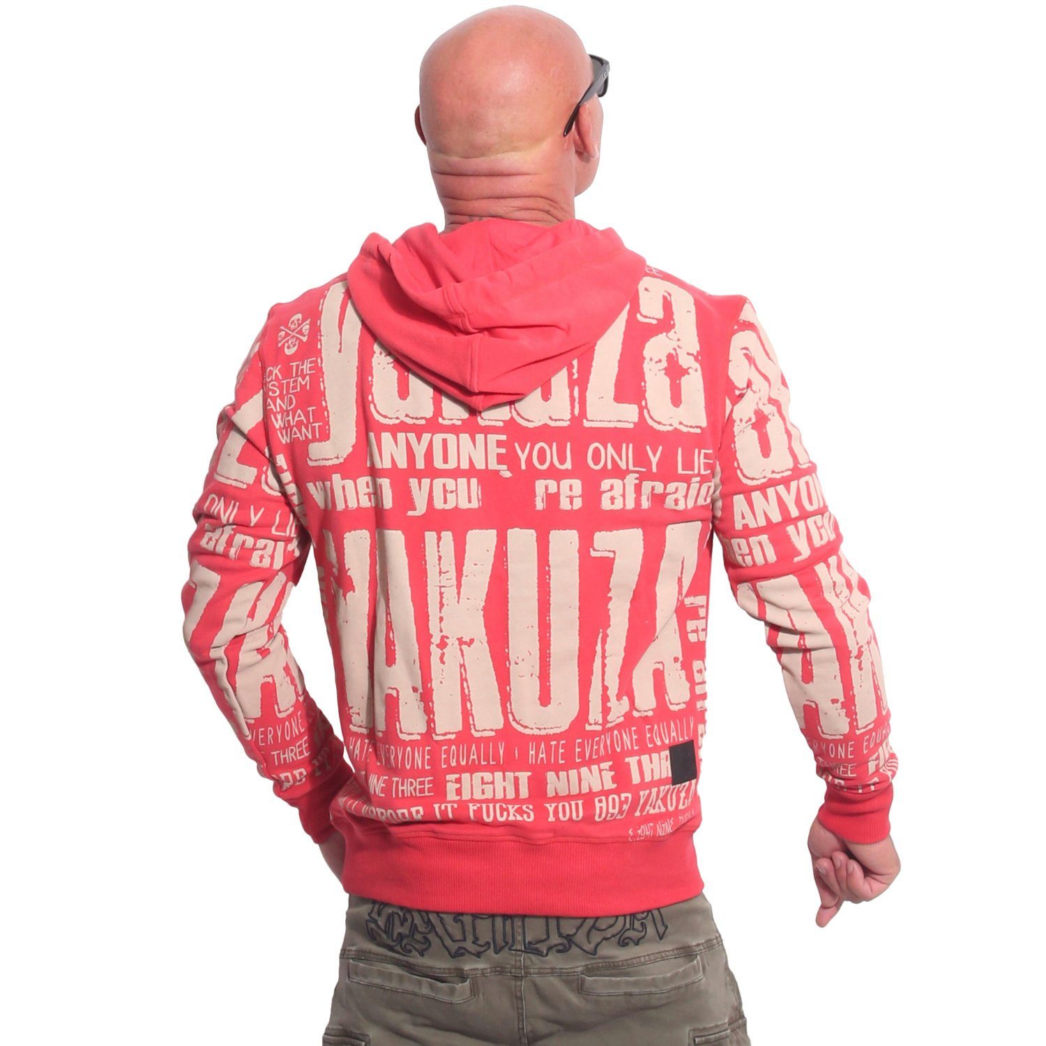 YAKUZA Hoodie Anyone Allover günstig online kaufen