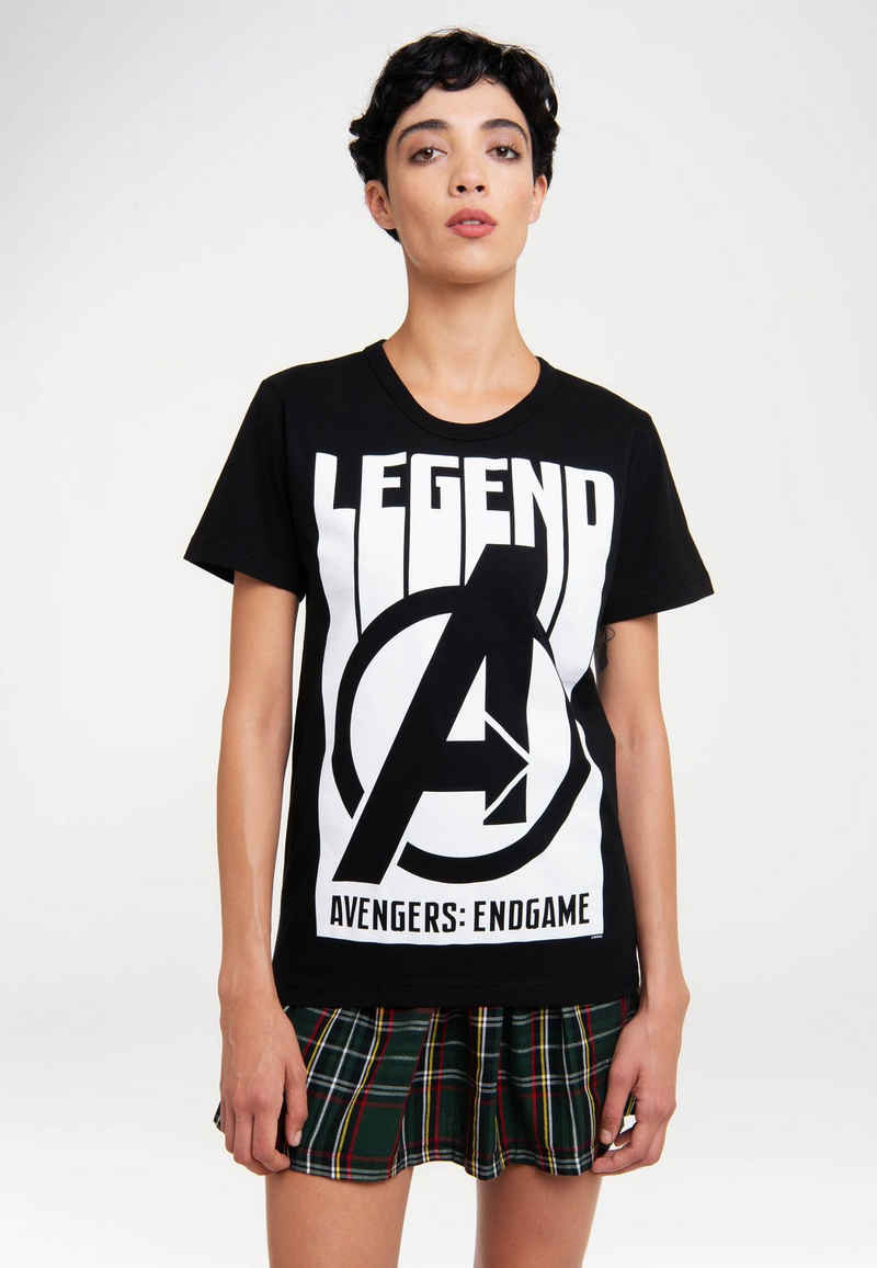 LOGOSHIRT T-Shirt Marvel – Avengers Endgame mit trendigem Superhelden-Print