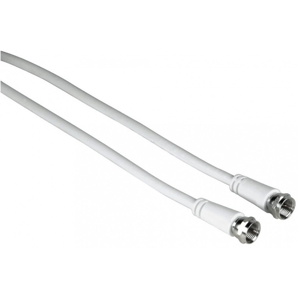 Hama Hama Verbindungskabel F-F 3,0m Koaxialkabel. SAT-Kabel, F-Stecker, Koaxialkabel, Geschirmtes Koaxialkabel