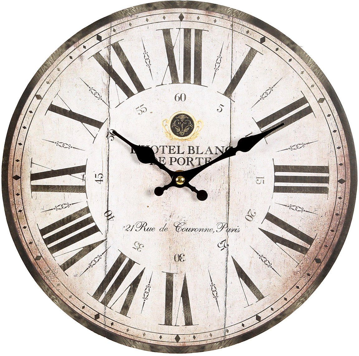 Ambiente Haus Wanduhr Antik Wanduhr 28cm günstig online kaufen