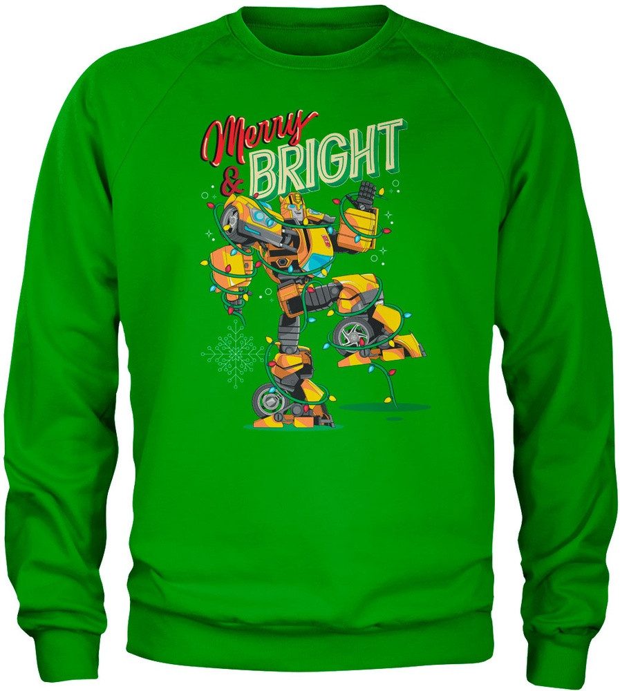 Transformers Rundhalspullover Merry & Bright Bumblebee Sweatshirt