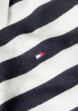 Tommy Hilfiger Polokragenpullover BUTTON POLO SS TOP mit Logo auf der Brust