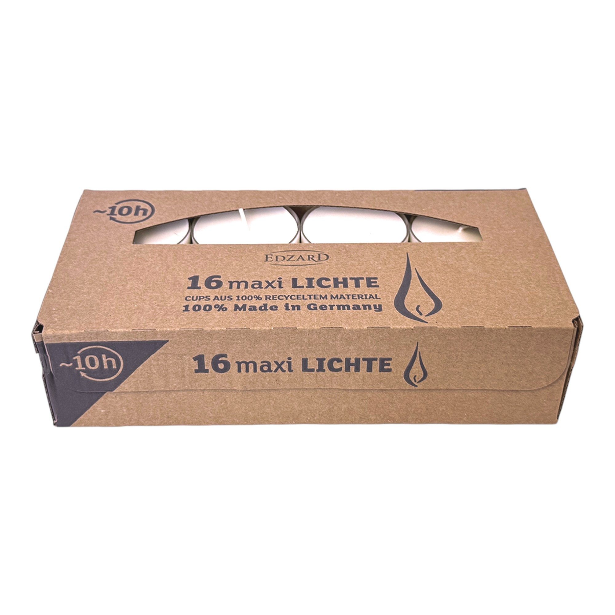 EDZARD Teelicht Maxi-Teelichter 16 Stück (Set, 16 Stück), Marke WENZEL günstig online kaufen
