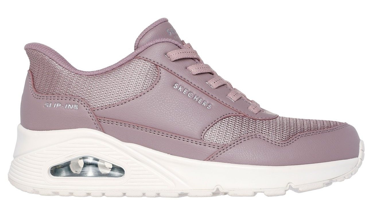 Skechers UNO-SIMPLIFIED SLIP-IN Slip-On Sneaker, Keilsneaker, Slipper mit integrierter Slip-Ins Technologie