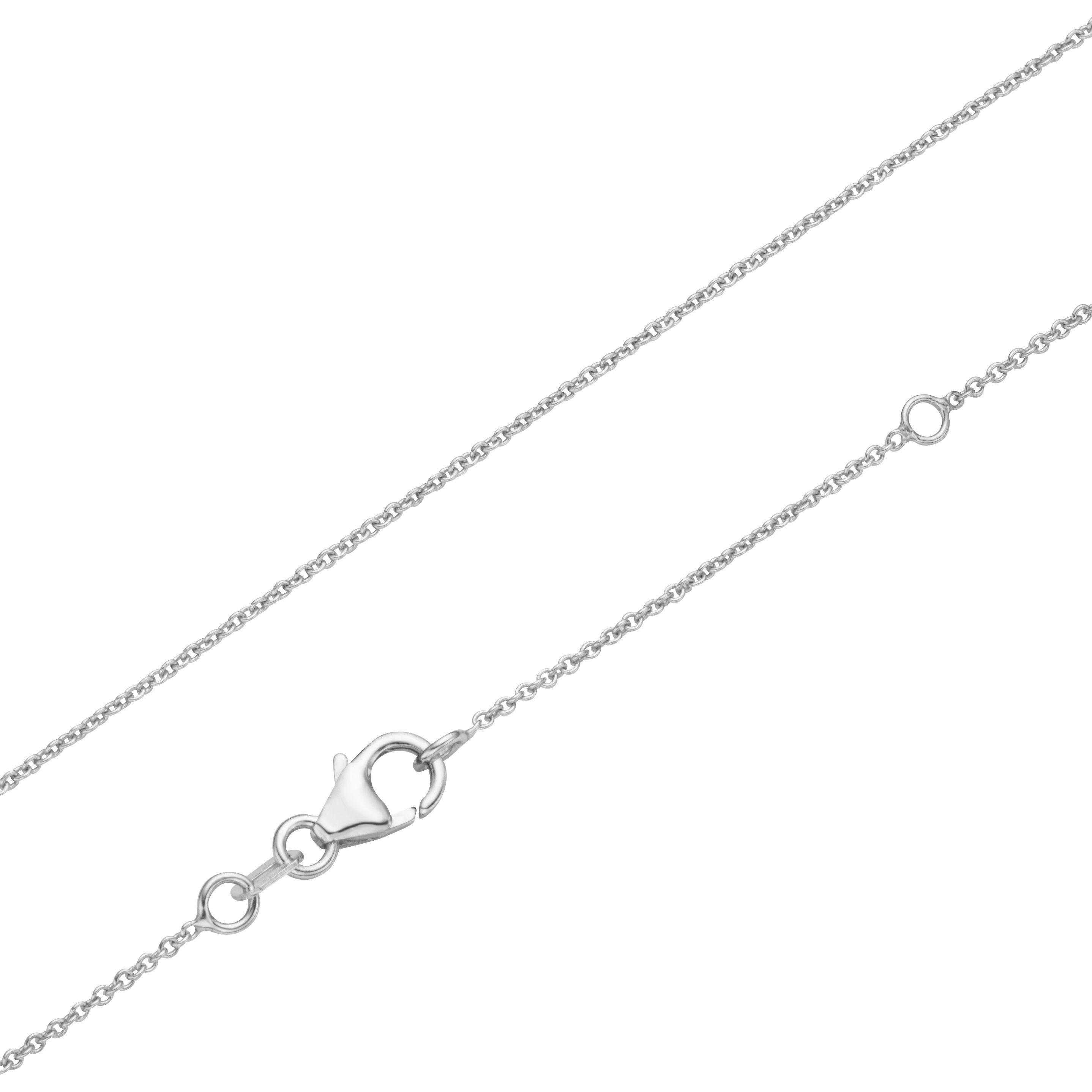 Smart Jewel Kette mit Anhänger Buchstabe F mit Zirkonia Steine, Silber 925 günstig online kaufen