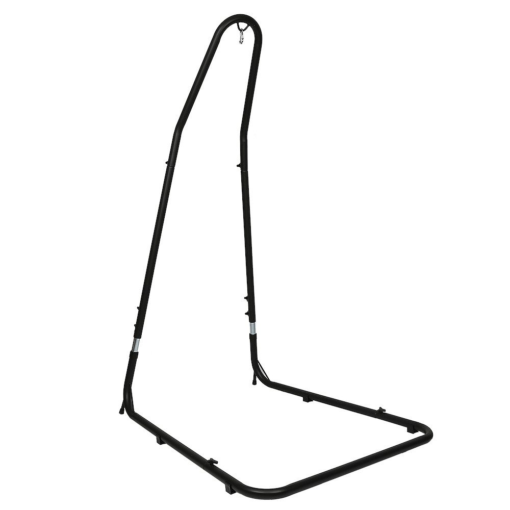 JEOBEST Hängemattengestell Hängesessel Gestell Outdoor, Verstellbares (200 - 250cm) Nur Gestell, Hängesitz Halterung, C Ständer, bis 120kg