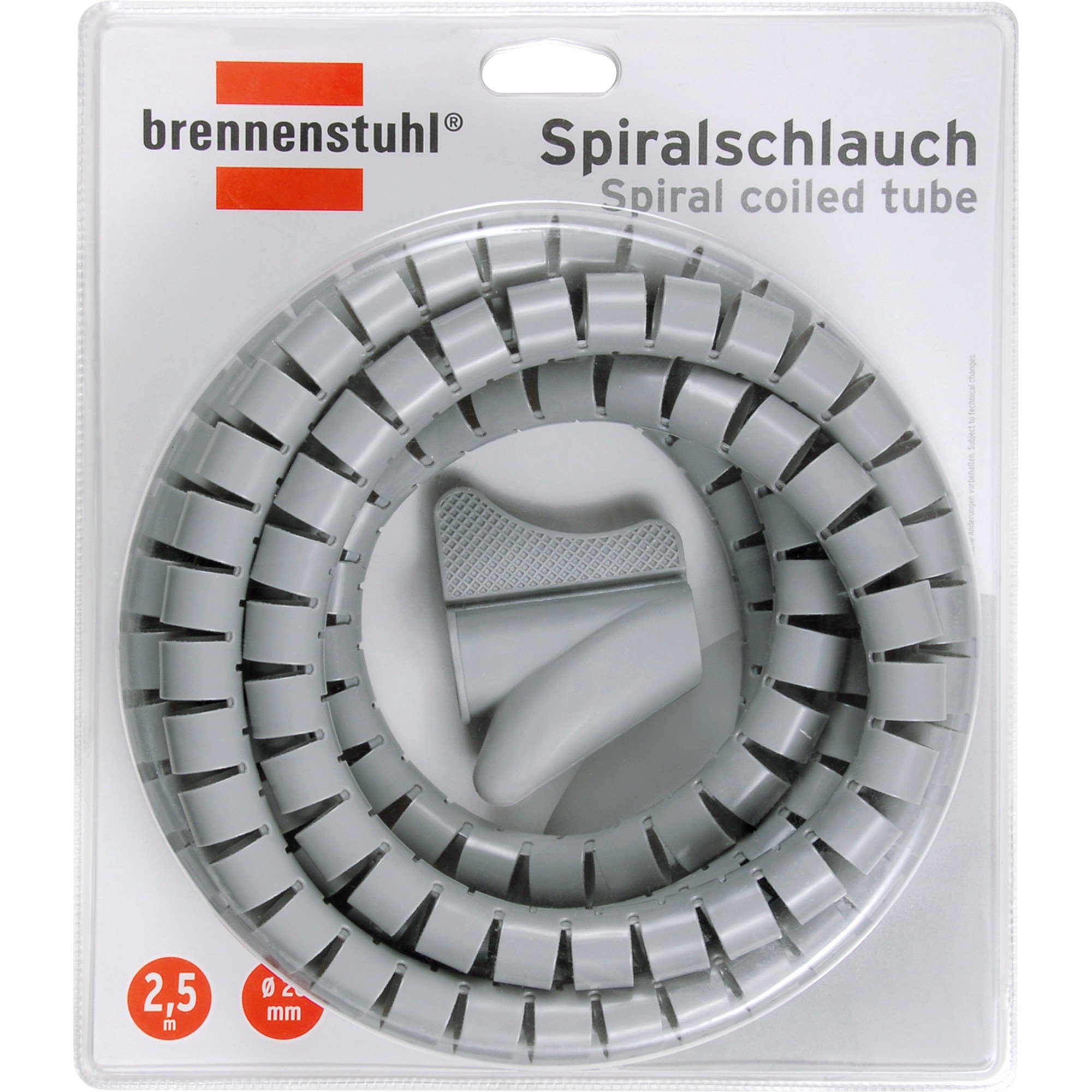 Brennenstuhl Kabelkanal Brennenstuhl Spiralschlauch 2,5 Meter