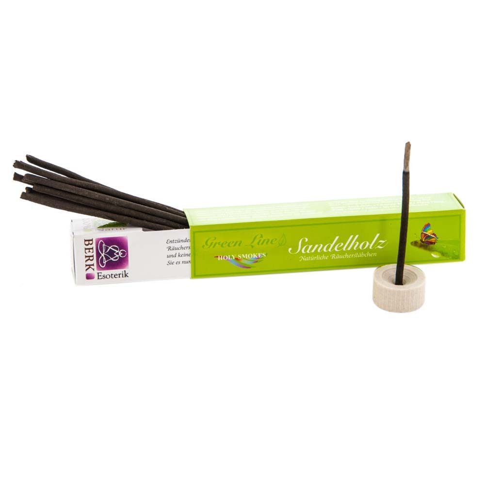 Raumduft Holy Smokes Green Line Räucherstäbchen - Sandelholz 10g