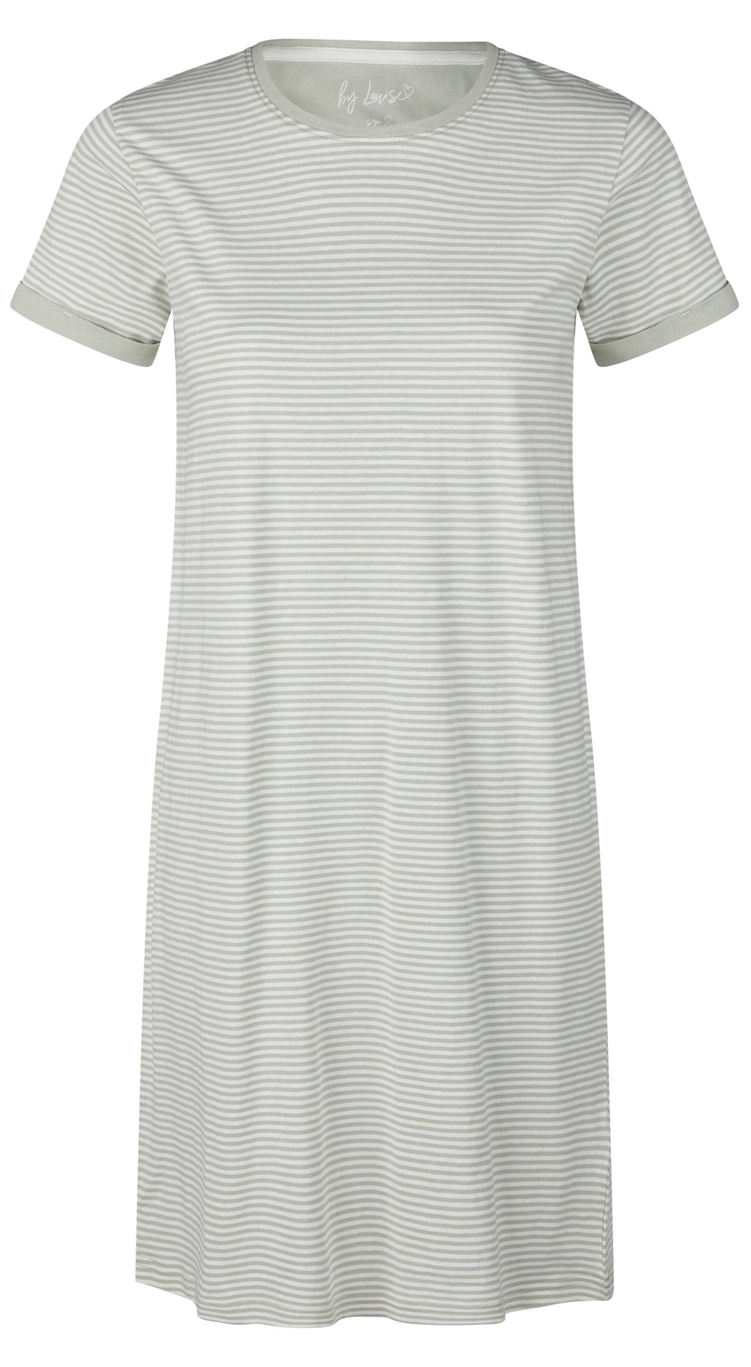 By Louise Nachthemd Damen Schlafshirt mit kurzem Arm (1-tlg) Baumwolle günstig online kaufen