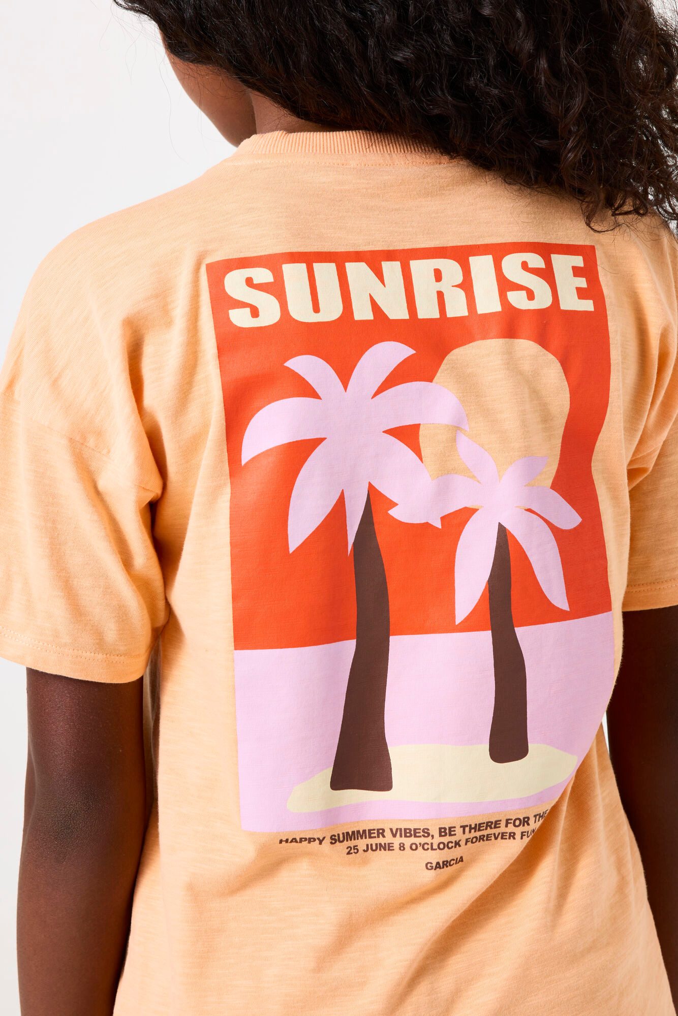 Garcia T-Shirt mit Front- und Backprint günstig online kaufen