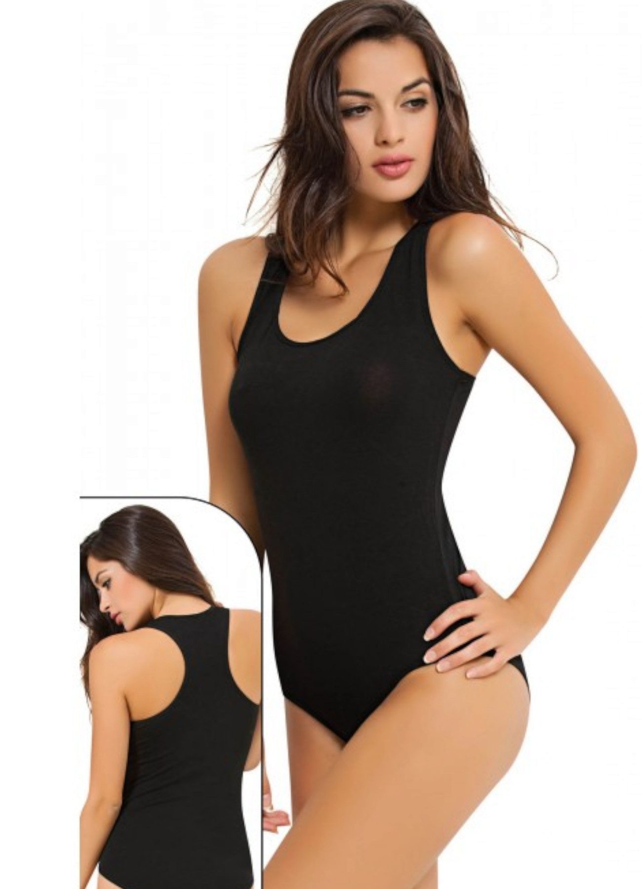 Seher/Tutku Body Baumwoll-Stretch Trägerbody breite Träger günstig online kaufen