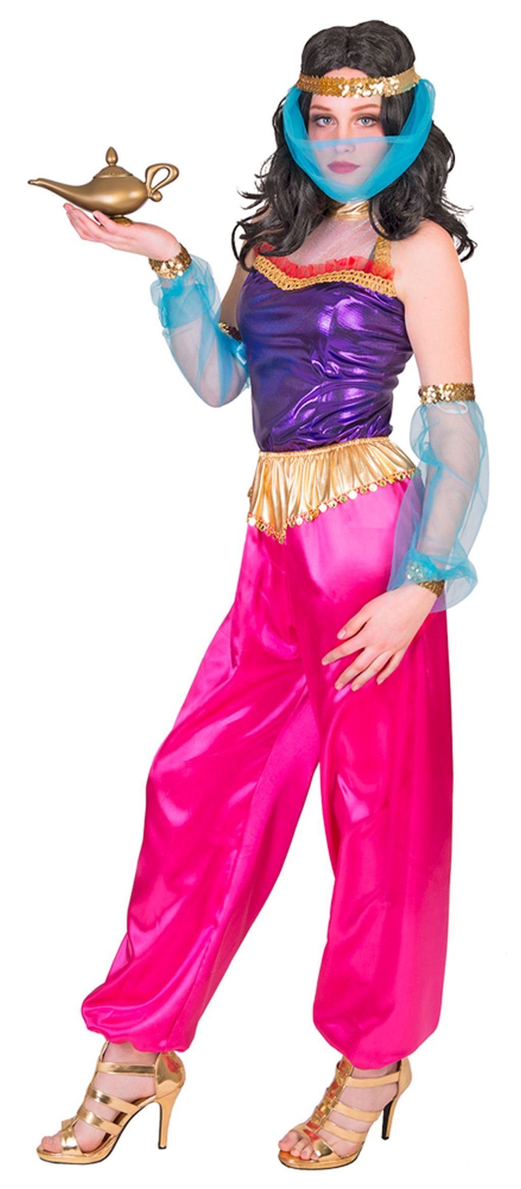 Funny Fashion Kostüm Haremsdame Bauchtänzerin Suleika Muna