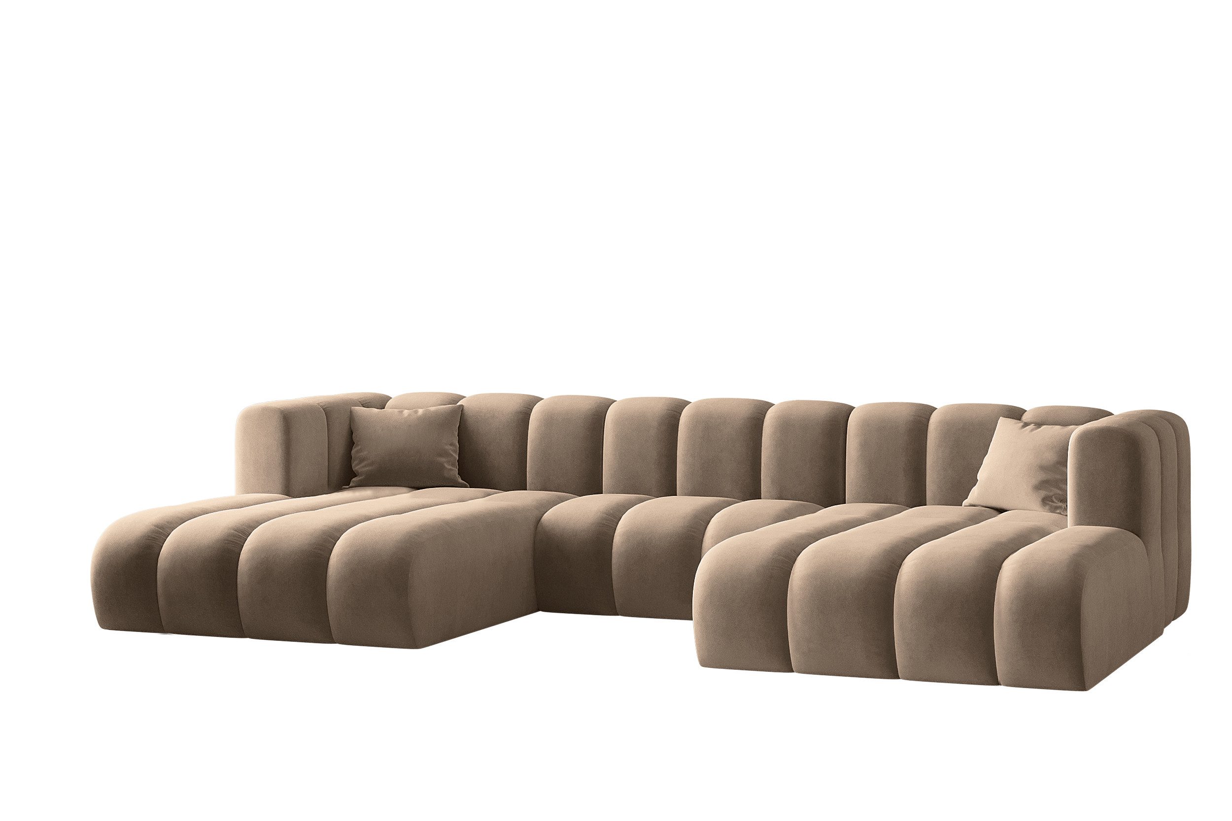 Kaiser Möbel Ecksofa U-from, Sofa Grand modular stoff Salvador und Haga, Zw günstig online kaufen