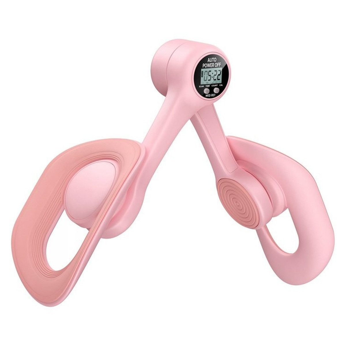 MERACH Mini-Heimtrainer MERACH MR-2397 Oberschenkel- und Beckenbodentrainer (rosa)