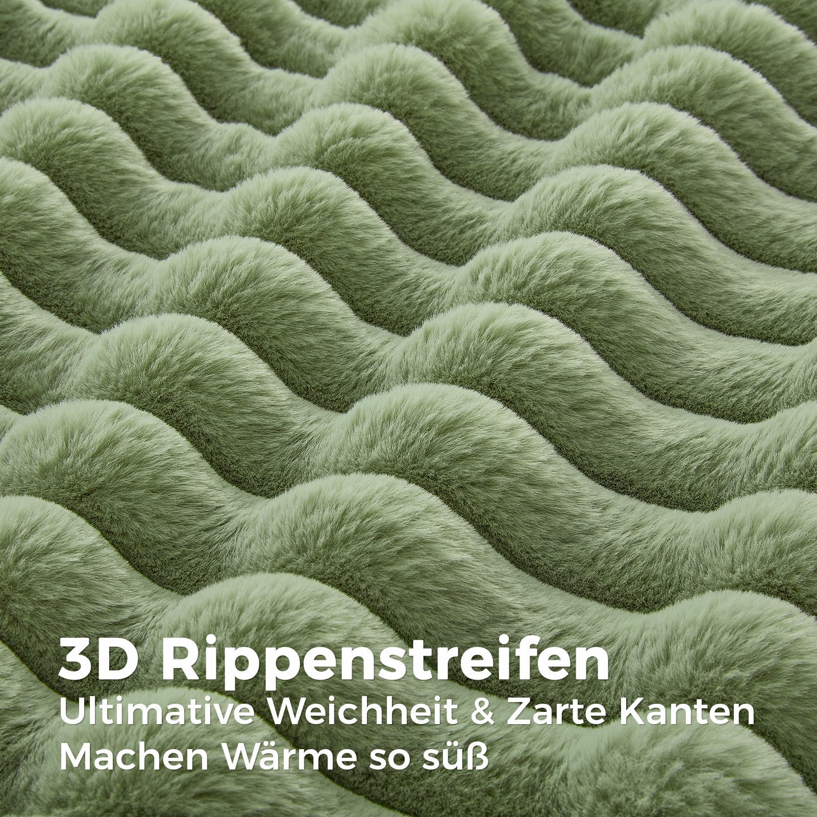 Wohndecke Kuscheldecke 150x200 weiß, Fleecedecke weich, günstig online kaufen