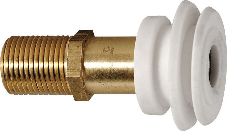 HAAS Dichtmanschette Eingussarmatur mit Manschette, für Urinale mit Zulauf von Hinten 1/2", Haas-SLA02