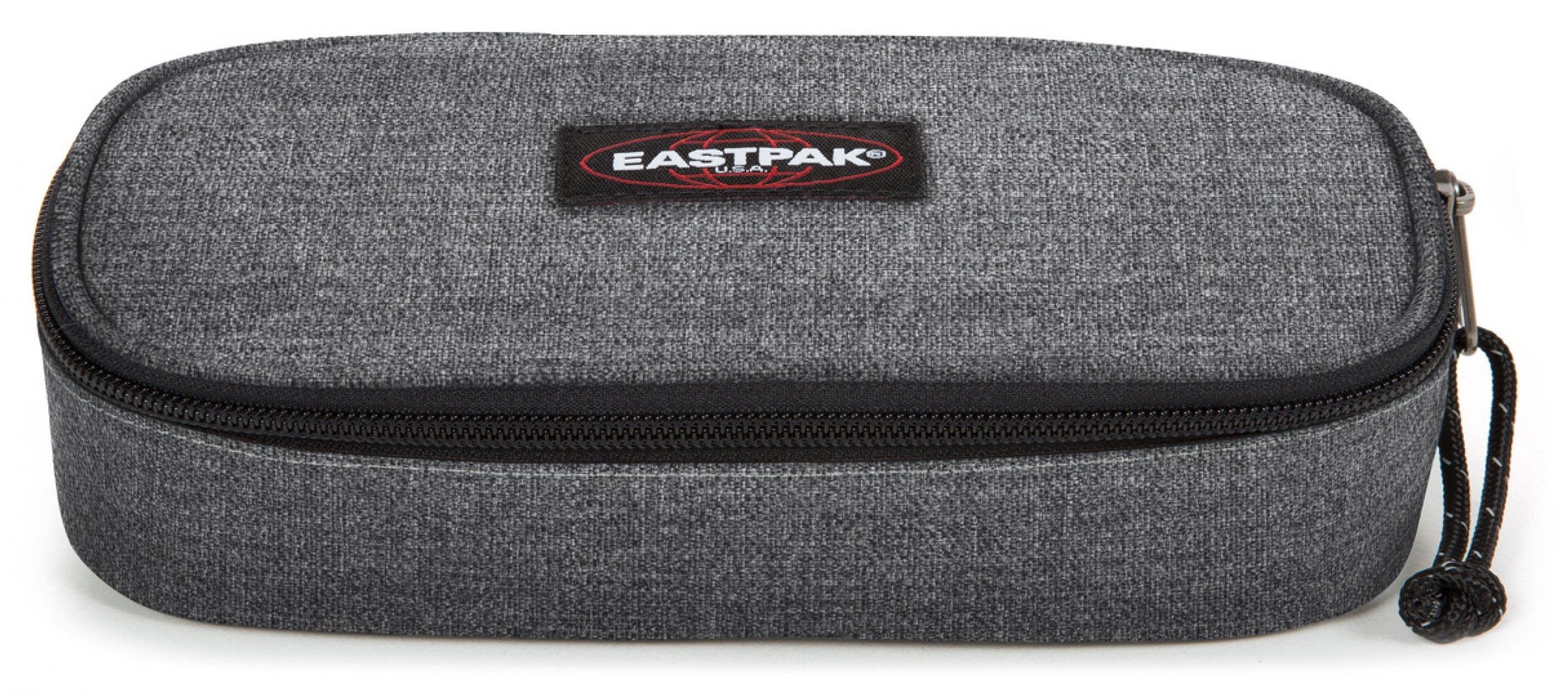 Eastpak Schreibgeräteetui OVAL SINGLE, im praktischen Design dunkelgrau