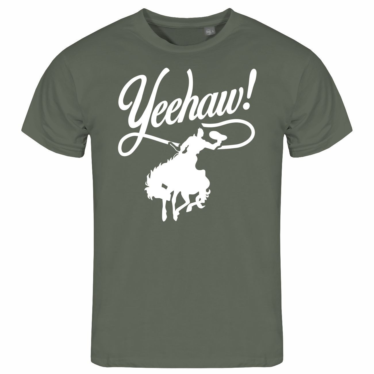 Print-Shirt Herren T-Shirt Yeehaw
