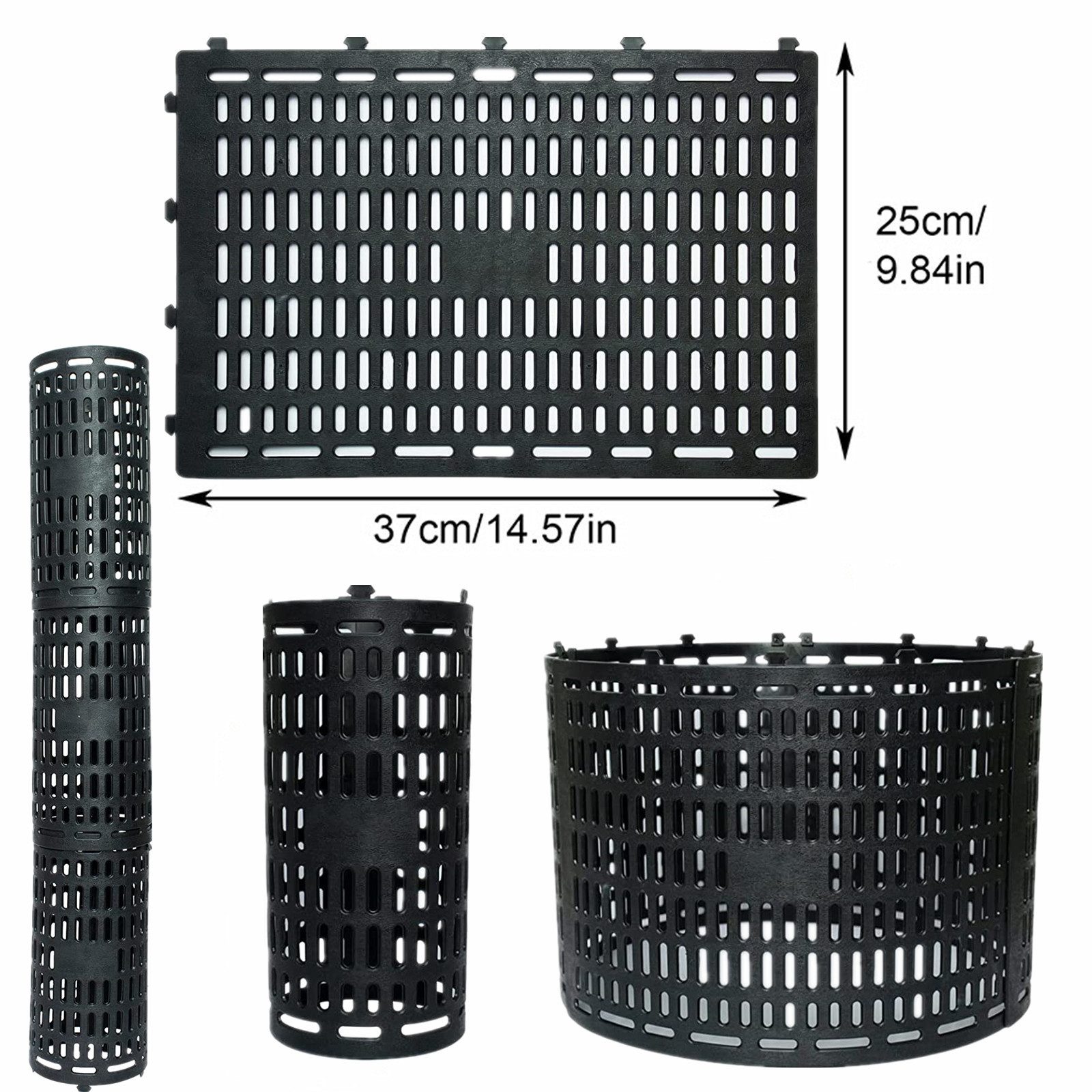GarveeMore Gartenpflege-Set 10pcs Pflanze Stamm Protectors Verstellbare Baum Wraps Mesh Baum Stamm – Bild 2 von 2