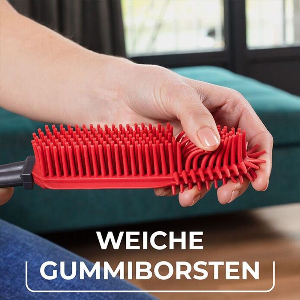 Vileda Tierhaarentferner Vileda Pet Pro Elecrostatic Brush, (1-tlg), Elektrostatische Bürste zur einfachen Tierhaarentfernung