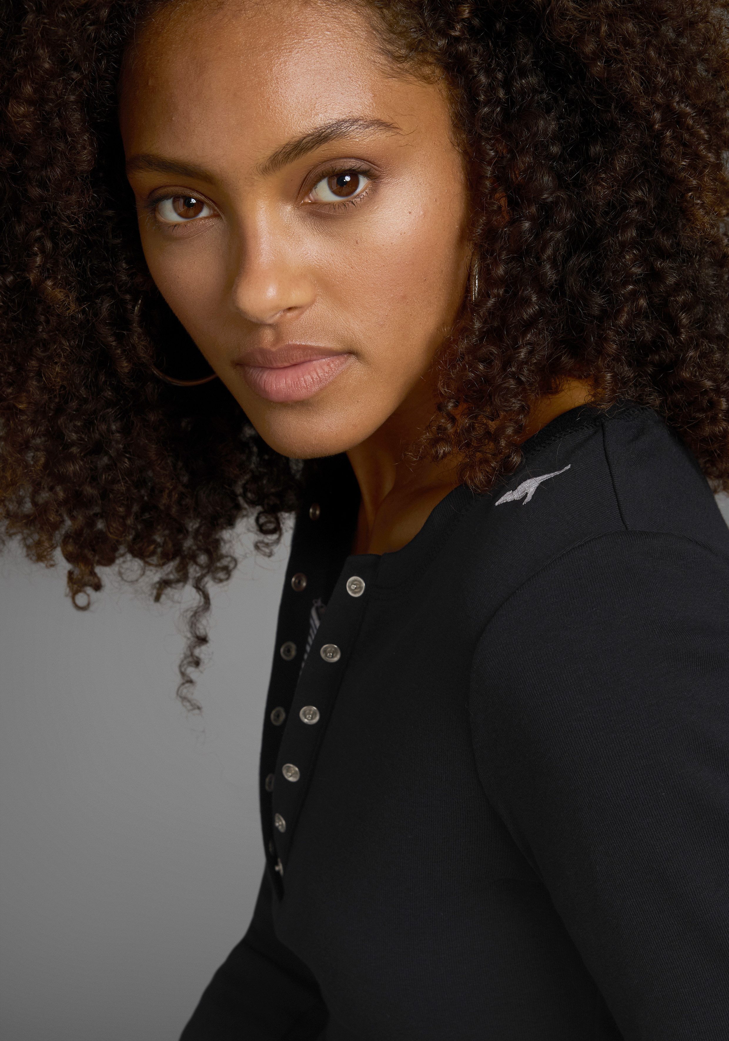 KangaROOS 2-in-1-Shirt Langarm, sehr figurbetont