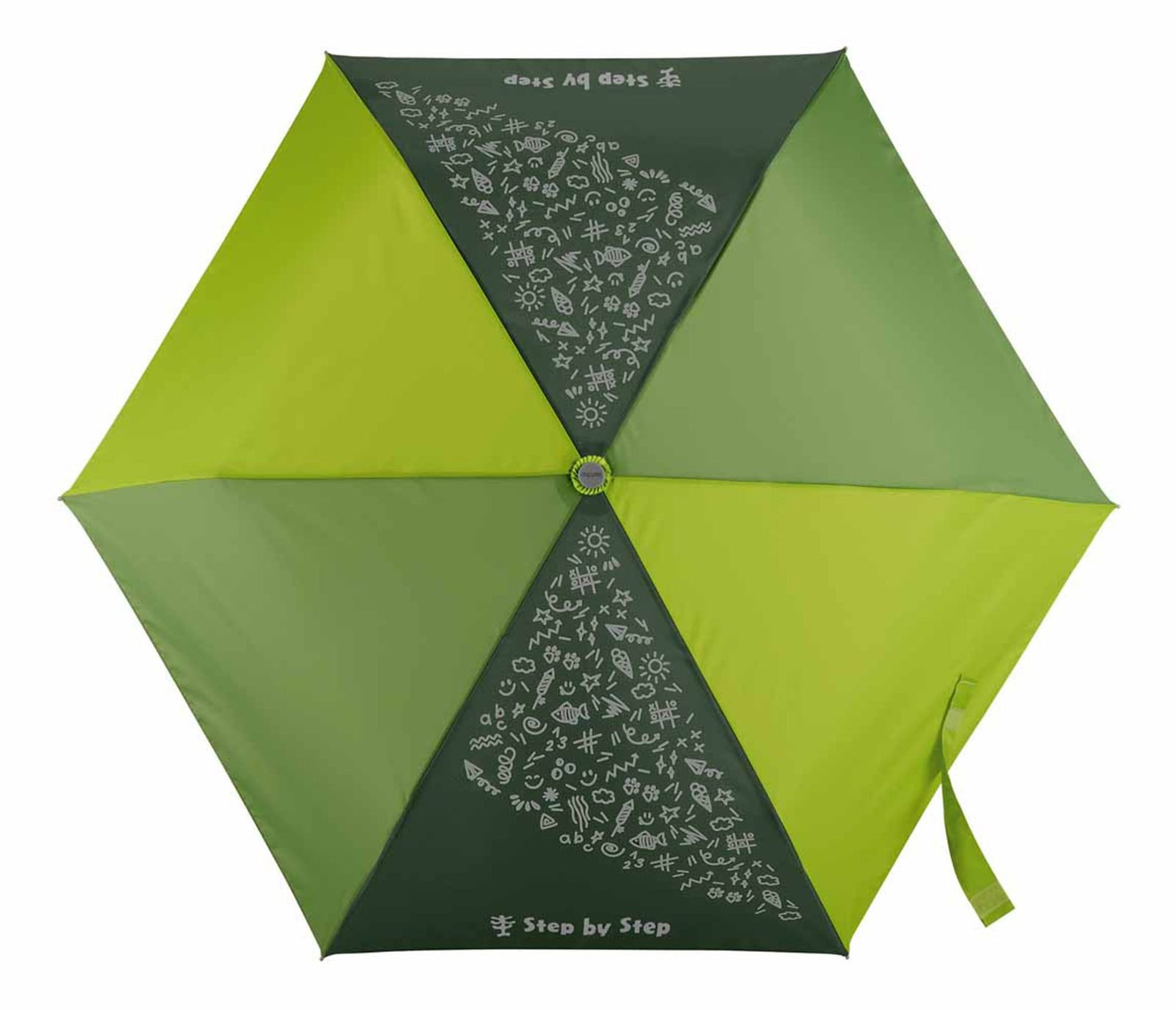 Step by Step Taschenregenschirm Magic Rain Effect Umbrella